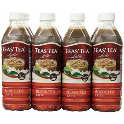 Teas' Tea Black Tea Latte, 16.9 Ounce (Pack of 12)