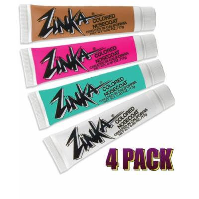 Zinka 4 Pack - Pink/Teal/Flesh/White