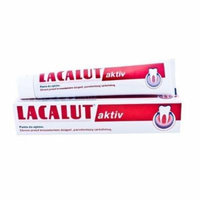 Lacalut Aktiv 150ml (2x75ml) - Medical Toothpaste Fast Deliver