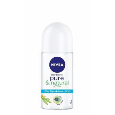 NIVEA Pure & Natural Aluminum Free Roll-On Deodorant