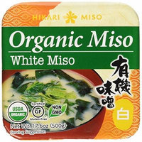 Hikari ORGANIC White Miso Paste - 1 tub, 17.6 oz
