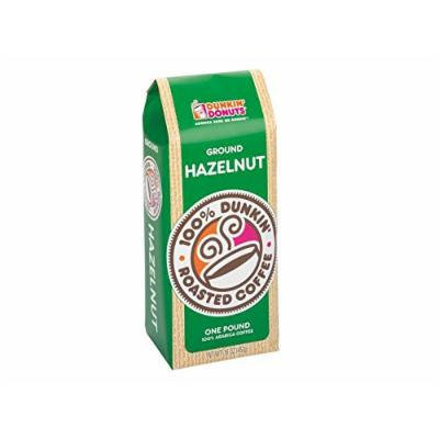 Dunkin Donuts Ground Coffee - Hazelnut, 1-lb