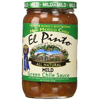 El Pinto Green Chile Sauce, Mild, 16 Ounce (Pack of 6)