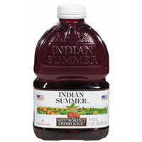 Tart Cherry Juice Indian Summer 100% Juice, Montmorency Cherry, 46 Oz Container