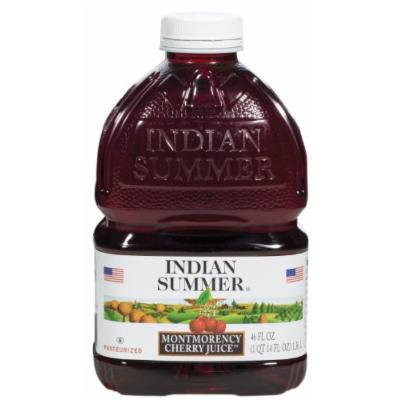 Tart Cherry Juice Indian Summer 100% Juice, Montmorency Cherry, 46 Oz Container