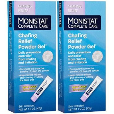 Monistat Complete Care Chafing Relief Powder Gel, 1.5 Oz (Pack of 2)