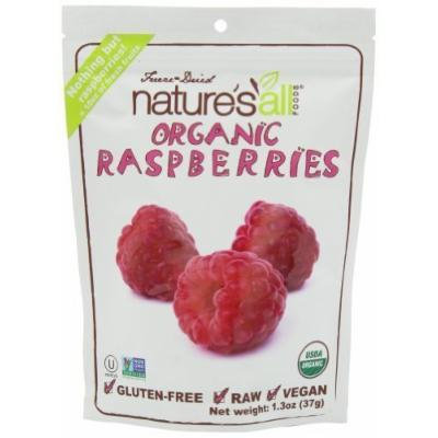 Nature'S All - Nature'S All Freeze Dry Raspberry 1.3Oz (Pack Of 12)