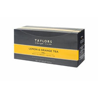 Taylors of Harrogate Wrapped Tea Bags, Lemon and Orange, 100 Count