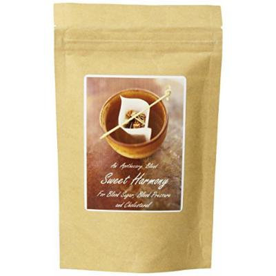 The Healing Tree Apothecary Blend Sweet Harmony, For Blood Sugar, Blood Pressure & Cholesterol, Loose Leaf Blend Tea, 2-Ounce Bags (Pack of 2)