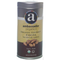 Ambassador Organics Organic Cocoa, Original, 8 Ounce