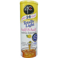 4C Totally Light Half & Half, Iced Tea Lemonade, Sugar Free, 7-Count Canisters (Pack of 4)