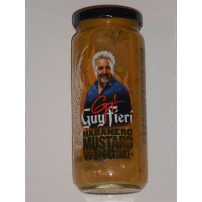 GUY FIERI HABANERO MUSTARD WING SAUCE 12 fl oz (Pack of 3)