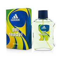 Adidas Get Ready Eau De Toilette Spray for Men, 3.4 Ounce