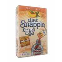 Snapple Diet Singles to go! Peach Tea