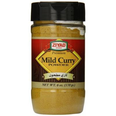 Ziyad Ground Spice Powder, Indian Mild Curry, 6 Ounce
