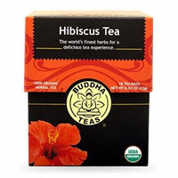 Hibiscus Tea - Organic Herbs - 18 Bleach Free Tea Bags