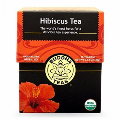 Hibiscus Tea - Organic Herbs - 18 Bleach Free Tea Bags