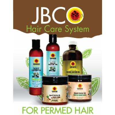 Tropic Isle Living Jamaican Black Castor Oil Hair Care System for Permed Hair