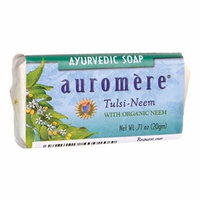 Auromere Ayurvedic Soap - Tulsi-Neem 0.71 oz (20 grams) Bar(S)