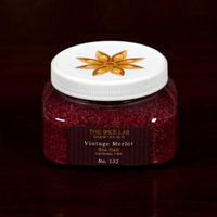The Spice Lab's - Vintage Merlot Sea Salt - Infused Sea Salt - in 7 Oz Spice Jar - USA