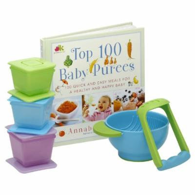 Freshfoods Mash and serve bowl + Stackable cubes + Recipes (Starter set)
