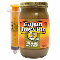 Cajun Injector Jalapeno Butter Injectable Marinade, 16 Ounces