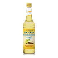 Monin Sugar Free Vanilla Syrup (1 Single 750 ml bottle)