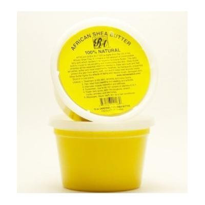 RA Cosmetics 100% African Shea Butter - Solid 32oz (Pack of 2)