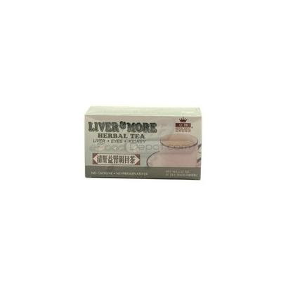 Liver & More Herbal Tea 20 Tea Bags Caffeine Free Liver Eyes and Kidney Health