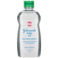 Johnson Baby Oil With Aloe Vera & Vitamin E 14OZ (Pack of 9)