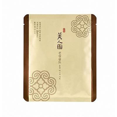 The Face Shop Myeonghan Miindo Heaven Grade Ginseng Face Contour Golden Gel Mask 27g