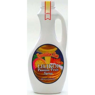 Hawaiian Sun Lilikoi Passion Fruit Syrup 15.75-ounce (Pack of 3)