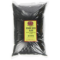 Spicy World Black Sesame Seeds Bulk, 5-Pounds