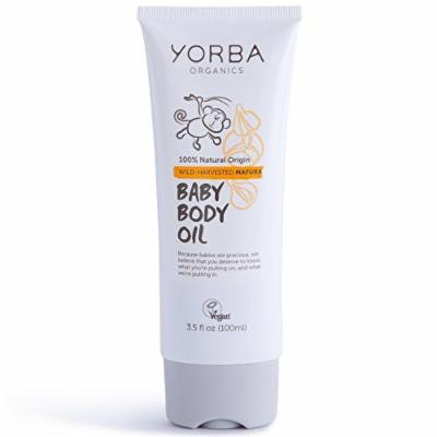 Yorba Organics Baby Oil with Wild-Harvested Mafura, 3.5 Fluid Ounce