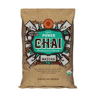 David Rio Dairy Free, Organic Power Chai with Matcha, Four 3 Lb. Bags