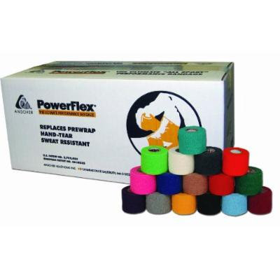 Andover Powerflex 3725 Cohesive Medicinal Tape, 2.75-Inch/6-Yard, Black/Neon Pink