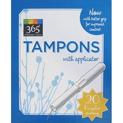 365 Everyday Value - Regular - Tampons with Applicator - 20 Count