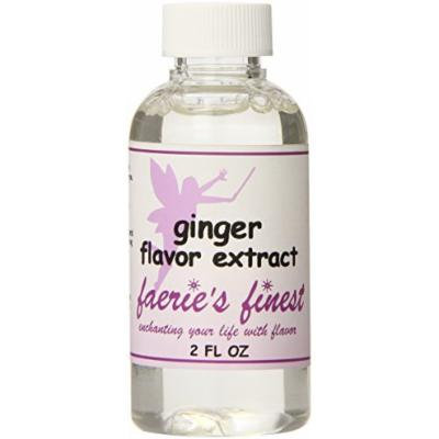 Faeries Finest Flavor Extract, Ginger, 2 Ounce