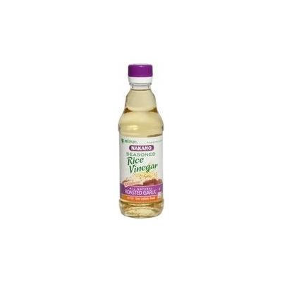 Nakano Seasoned Rice Vinegar W/ Garlic 12 Oz (Pack of 6)