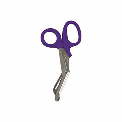 Dynarex Bandage Shears Stainless Steel Handle, Purple, 7.5 Inch, 50 Count