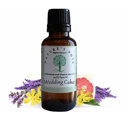 All Natural Nature's Note Organics Fragrance Oils (Wedding Cake, 4 oz.)