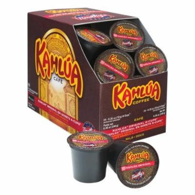Timothy's World Coffee Kahlua Original K-Cups for Keurig Brewers, 24 ct with 2 Organic Green Tea Bags