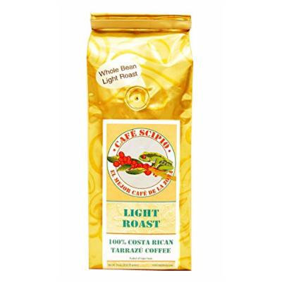 Cafe Scipio Whole Bean Coffee, Light Roast, 1-Pound Bags (Pack of 2)