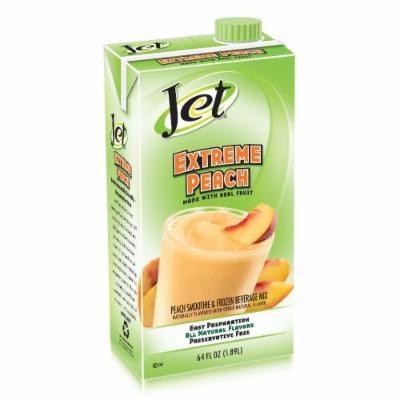 Jet Smoothie Mix, Extreme Peach, 64-Ounce Boxes (Pack of 6)