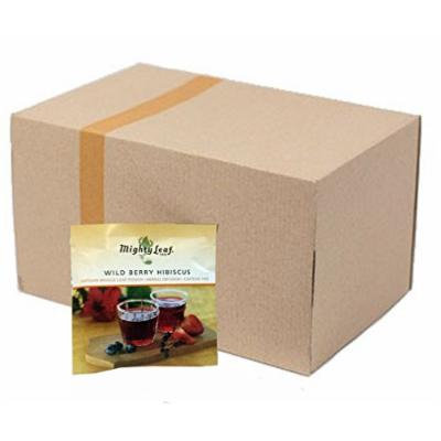 Wild Berry Hibiscus Herbal Tea, Mighty Leaf Tea (100 Tea Pouches)