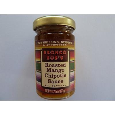 BRONCO BOB'S - Chipotle Sauces (All Natural)- 2.5 Oz (Roasted Mango Chipotle Sauce)