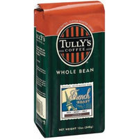 Tully's Coffee French Roast, Whole Bean , 12 Ounce Bags (Pack of 3)