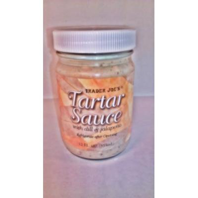 Trader Joe's Tartar Sauce with dill and jalapeno