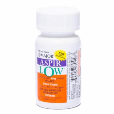 Aspirin Low Dose Enteric Coated 81 mg 120/bottle
