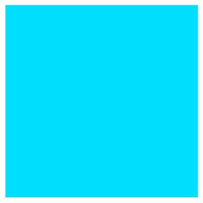 Turquoise 14 Inch Square Solid Bandana